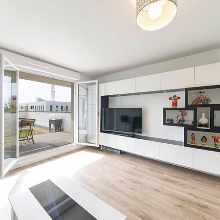 T2 Terrasse -Terra Botanica Et Aquavita Apartment อองเชร์ ภายนอก รูปภาพ